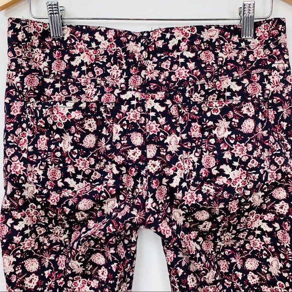 MNG Mango / Blue Pink Floral Pants - Picture 2 of 6